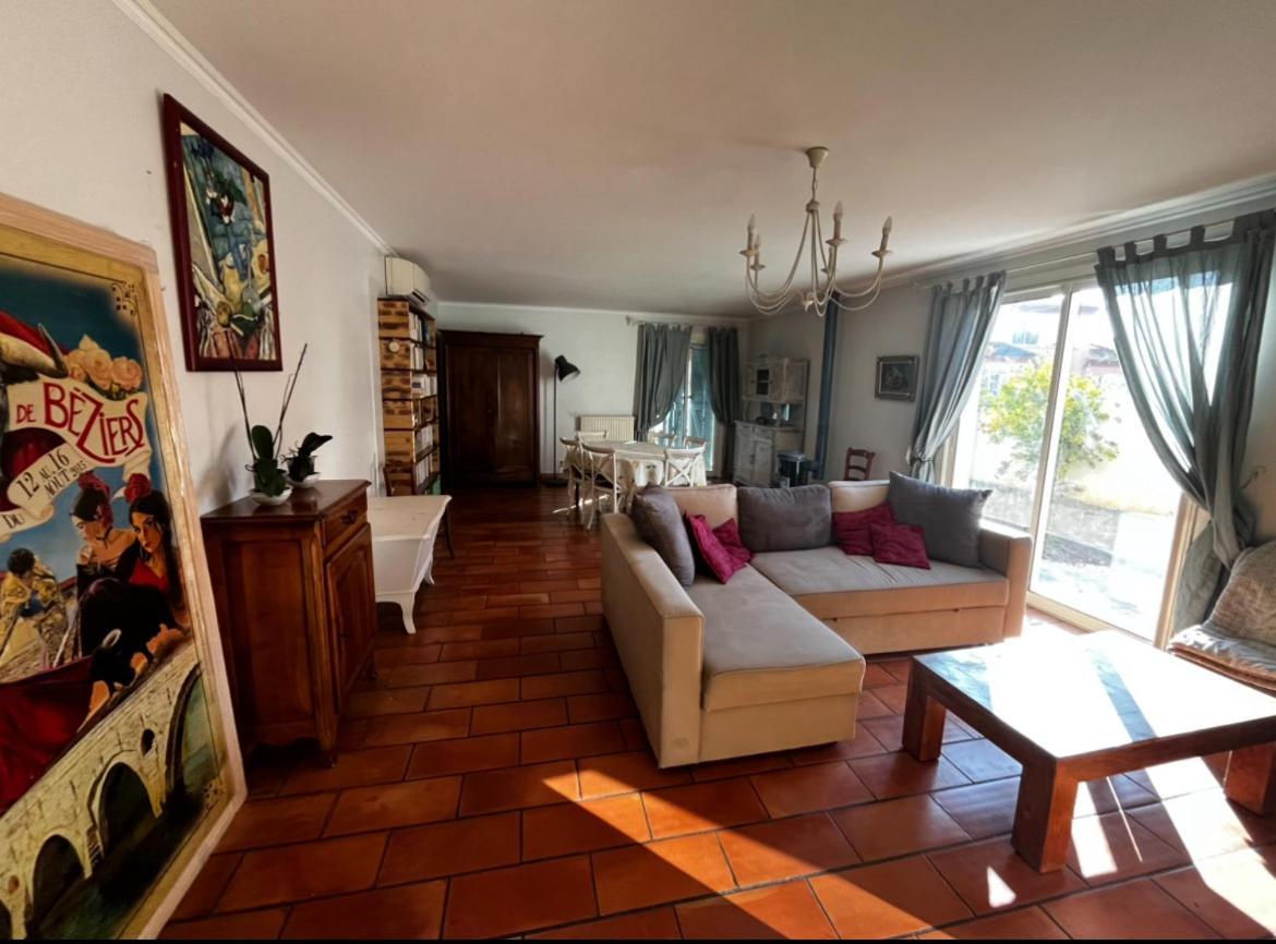 La Maison Brennus , Piscine, 15 Min Des Plages Béziers Eksteriør billede