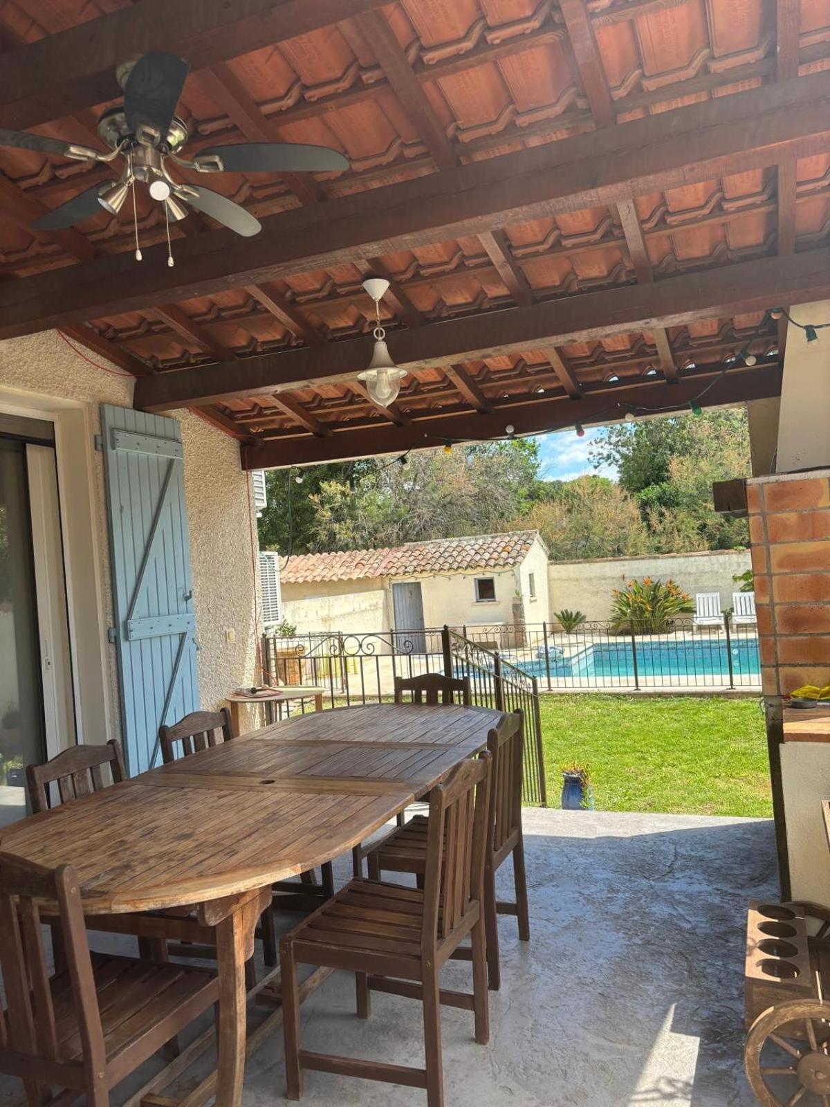 La Maison Brennus , Piscine, 15 Min Des Plages Béziers Eksteriør billede